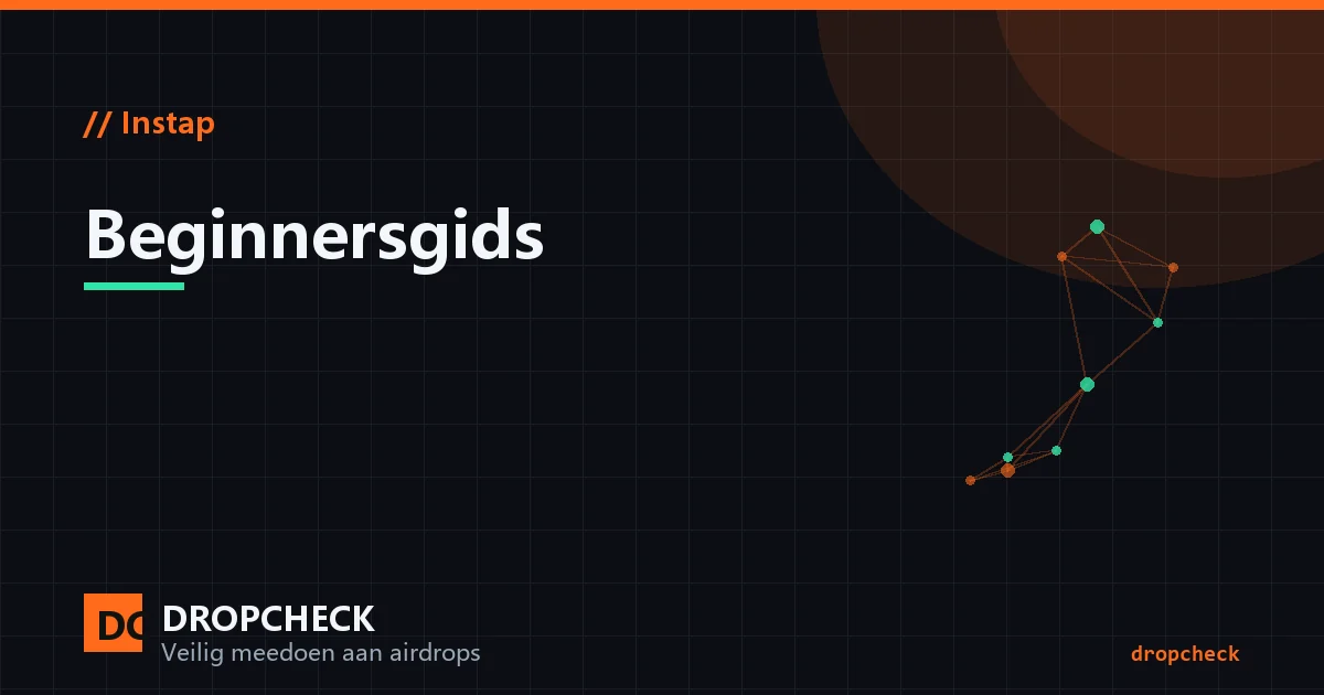 Cover van de airdrops-beginnersgids