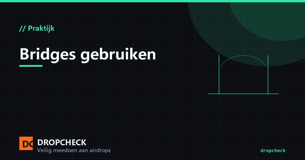 Cross-chain-bridge: assets die via een brug van de ene chain naar de andere gaan